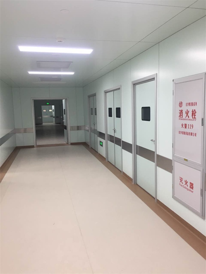 抗菌潔凈板安裝效果